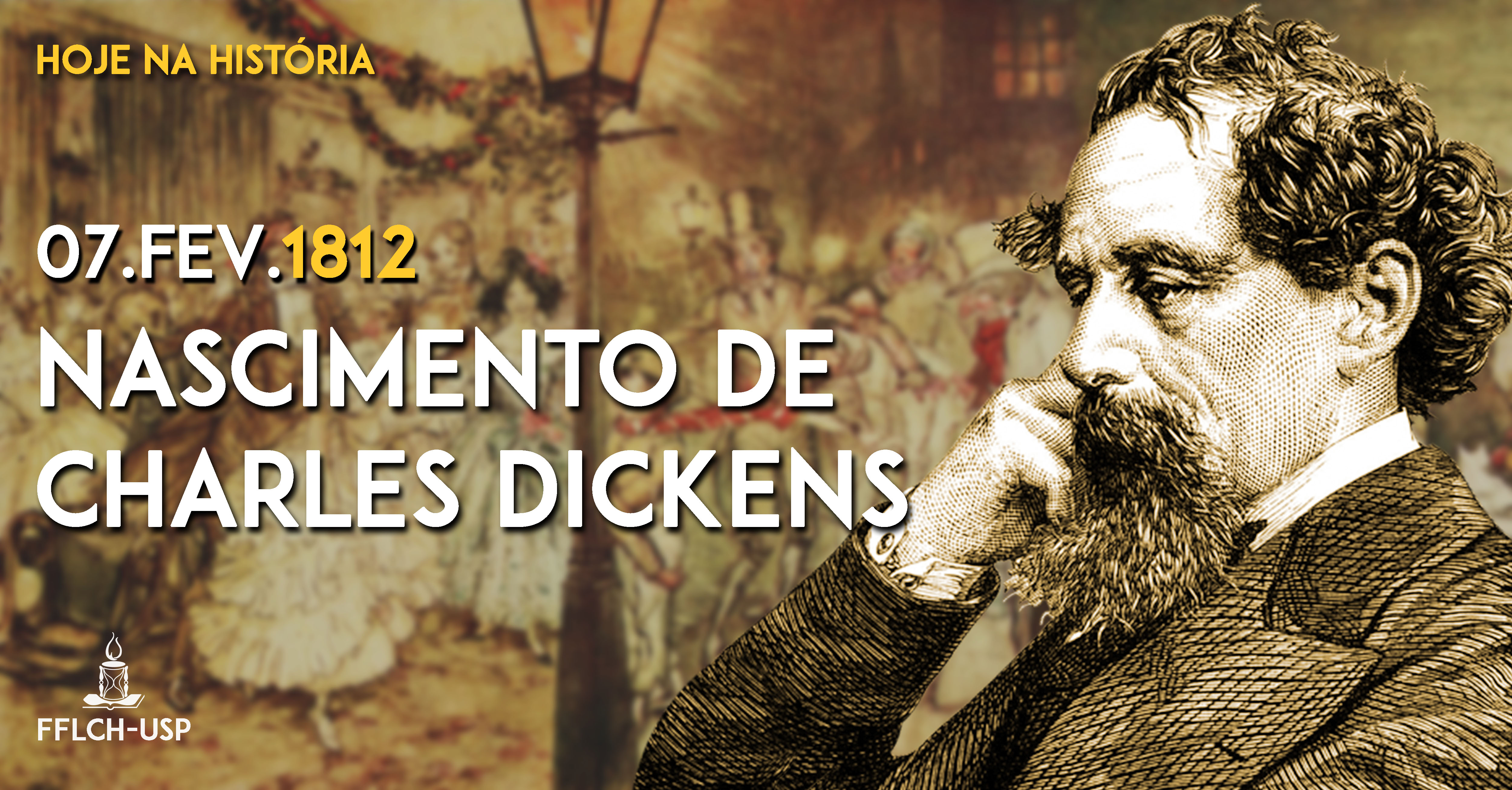 07.02.1812: Nascimento de Charles Dickens