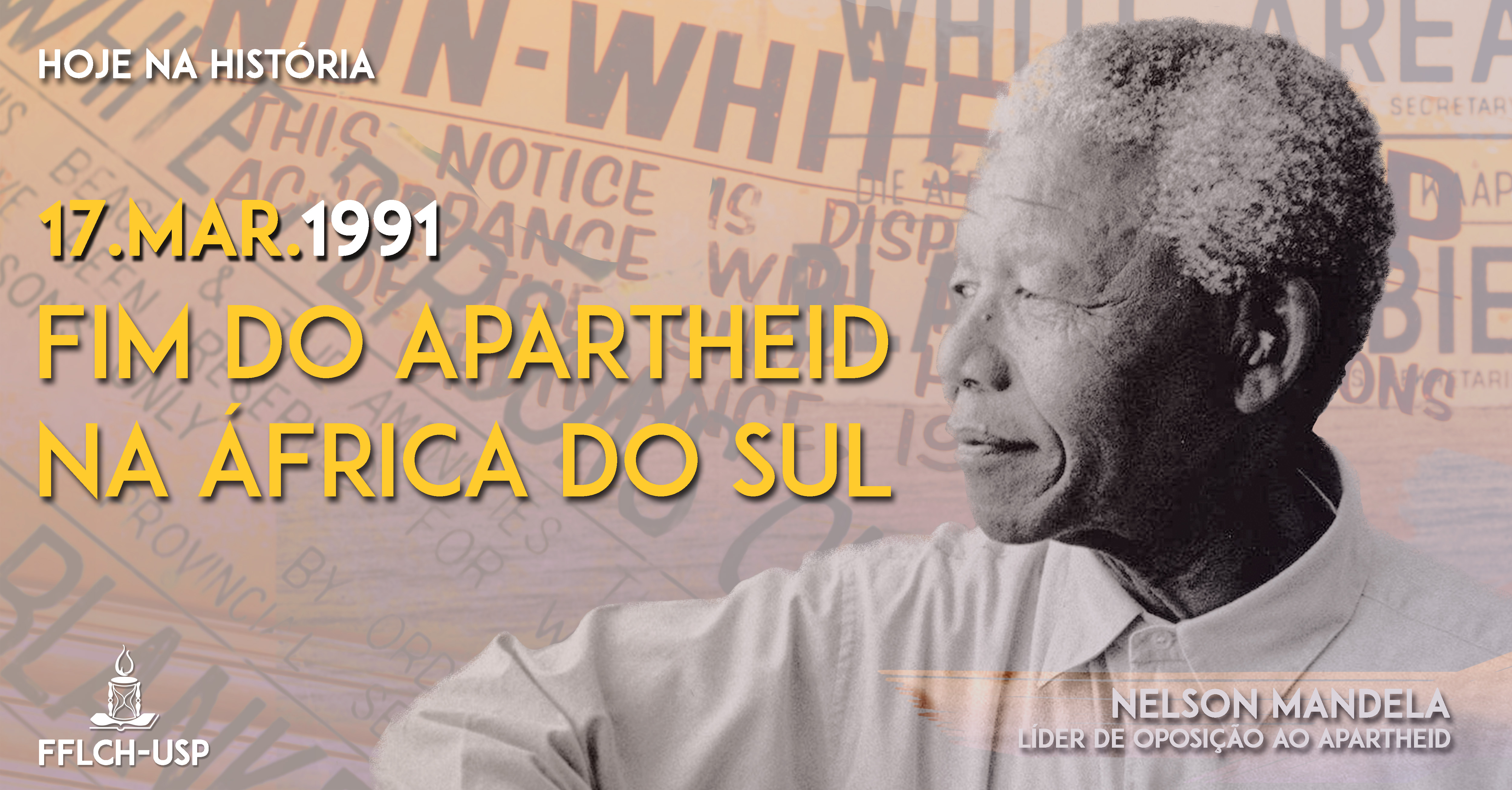 17 de março de 1991: Fim do apartheid na África do Sul