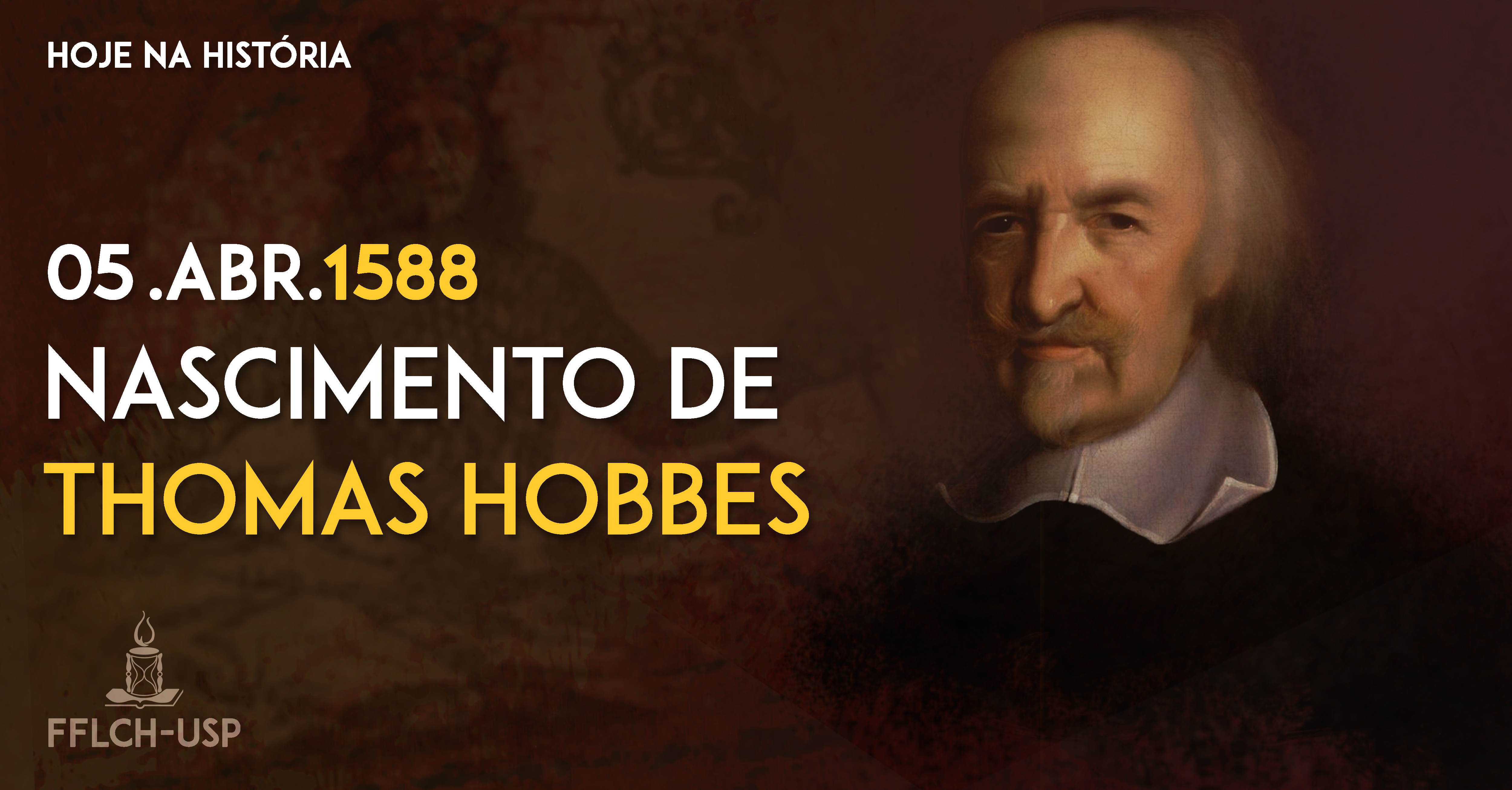 Nascimento de Thomas Hobbes (Arte: Davi Morais)