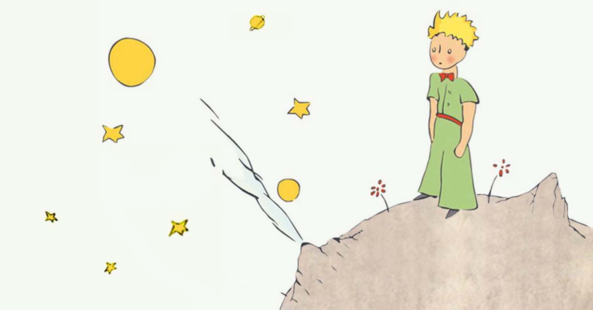 O Pequeno Príncipe – Ilustração: Antoine de Saint-Exupéry (reprodução) Jornal da USP