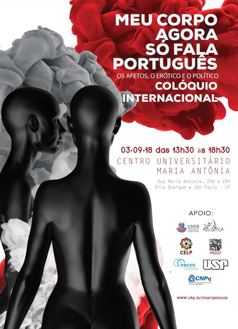 Colóquio “Meu Corpo agora só fala Português”: os afetos, o erótico e o político 