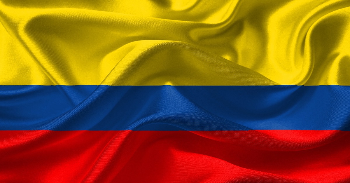 bandeira da Colômbia