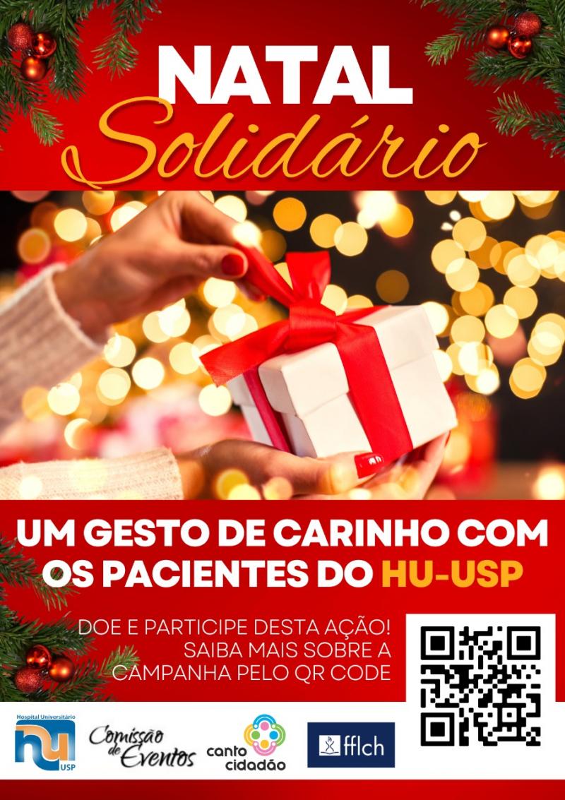 campanha Natal Solidário HU-USP