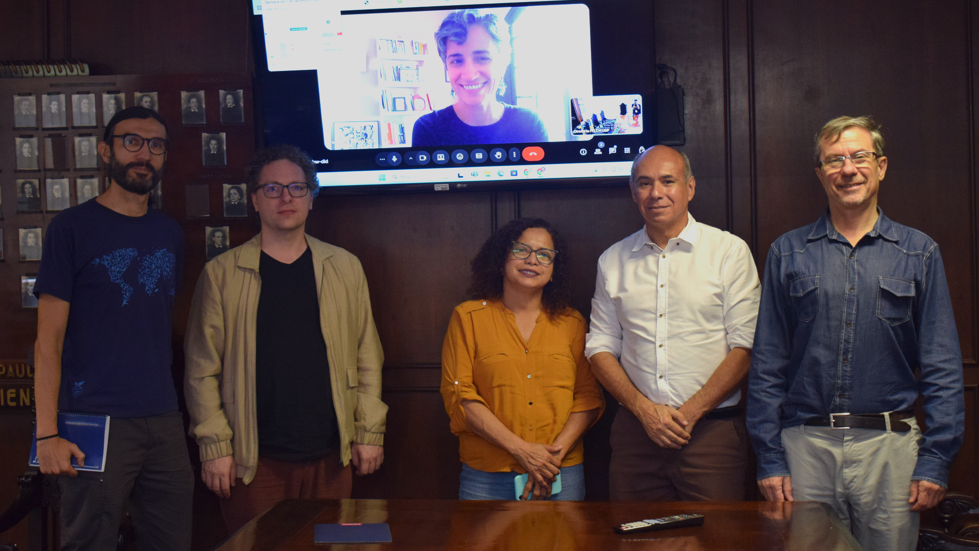 Denilza Frade, Adrián Fanjul, Wagner Ribeiro, Danilo Camargo, Mario Pugliese e Fernanda Lima e Silva 