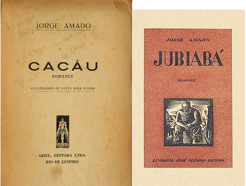 dois livros de 30 de Jorge Amado 