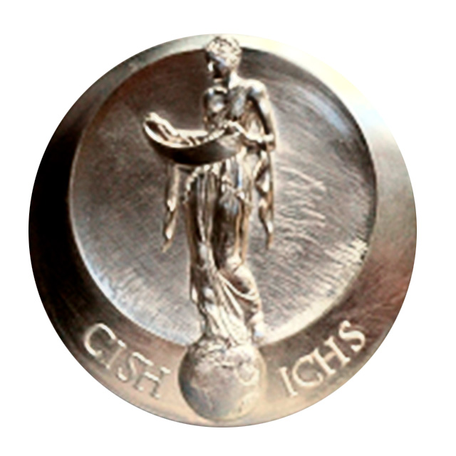 Medalha criada em 2015, pelo gravador francês Nicolas Salagnac, baseada em um desenho do artista russo Yuri Vishnevsky